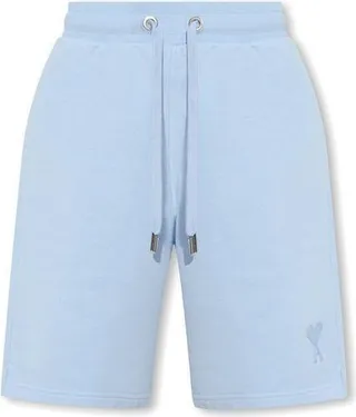 AMI Logo Embroidered Drawstring Track Shorts