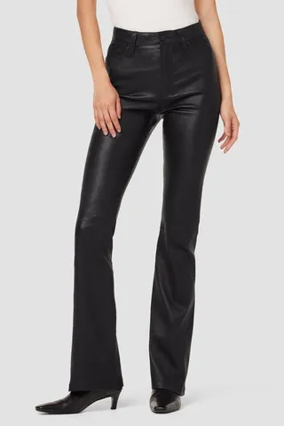 Hudson Jeans Faye Ultra High-Rise Bootcut Jean - Black