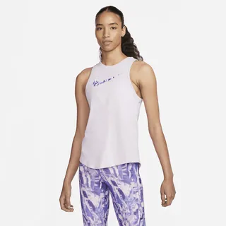 Nike Women's Dri-FIT Training Tank Top in Purple
