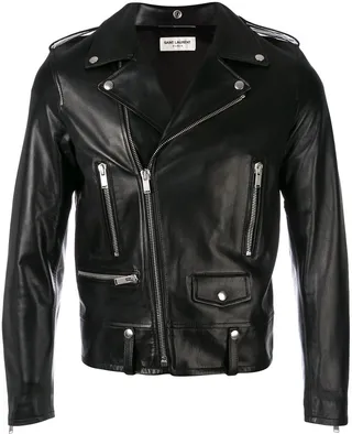 Zipped Biker Jacket
