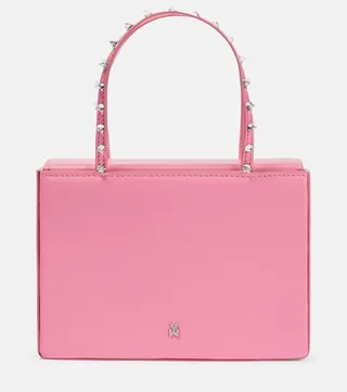 Amini Julia embellished leather tote