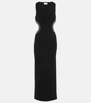 Mirrored Luna cutout maxi dress