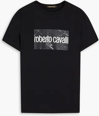 Logo-print cotton-jersey T-shirt