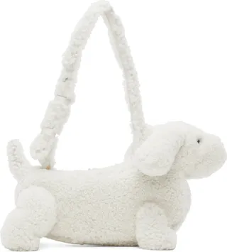 Thom Browne White Hector Bag