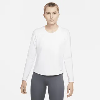 Nike Women's Therma-FIT One Long-Sleeve Top in White