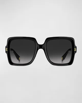 MJ Oversized Square Acetate Sunglasses
