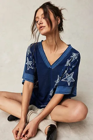 Heritage Hero Tee by We The Free at Free People