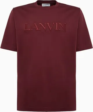 Lanvin Tonal Embroidery T-shirt