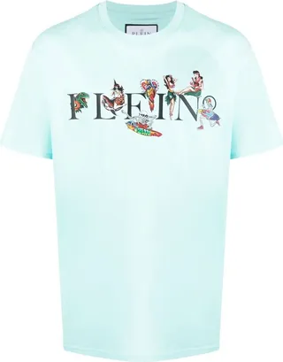 logo-print short-sleeved T-shirt