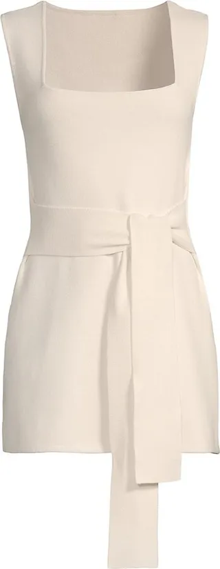 Florence Tie-Front Tunic Top
