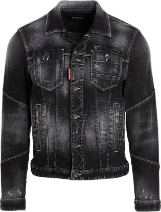 Dsquared2 Pocket Patch Denim Jacket
