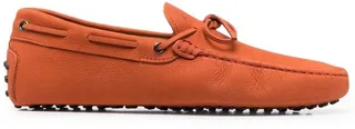 Bow-Detail Leather Loafers