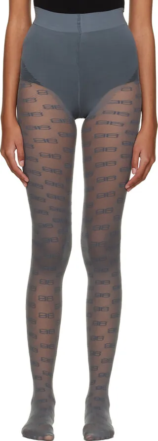 Balenciaga Gray BB Tights
