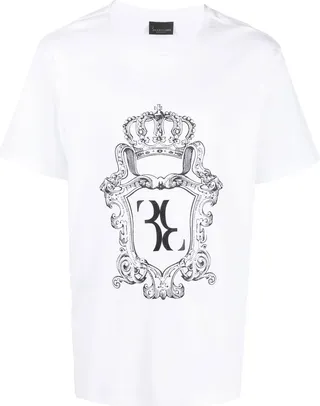 logo-print cotton T-shirt