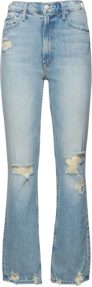The Rider high rise cotton blend jeans