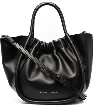Small Ruched Tote Bag