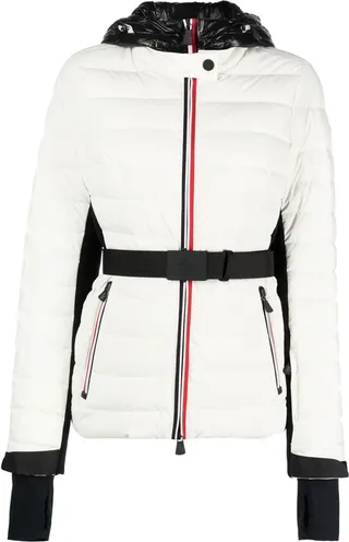 Padded Zip-Fastening Coat