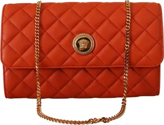 Versace Nappa Leather Medusa Evening Women's Bag