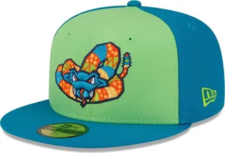 Men's New Era Green Wisconsin Timber Rattlers Copa De La Diversion 59FIFTY Fitted Hat