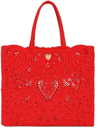 Cordonetto lace Beatrice tote bag