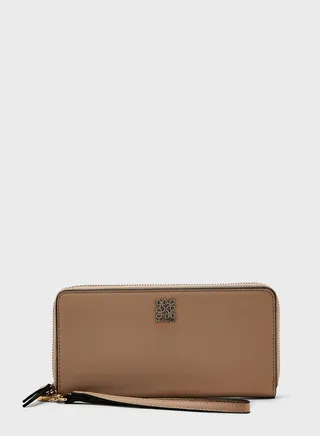 Grid 9 Zip Arnd Wrstlt Purse