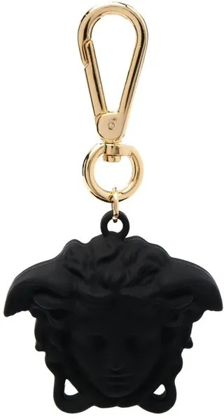 Medusa-head motif key chain