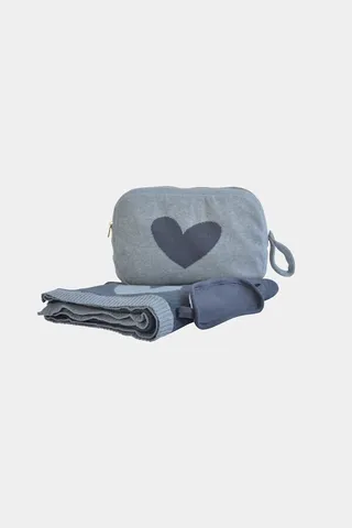 Hearts Reversible Travel Set