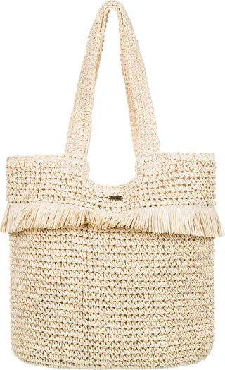 Jungle Jack Straw Tote