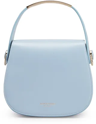 Small Leather Top Handle Bag