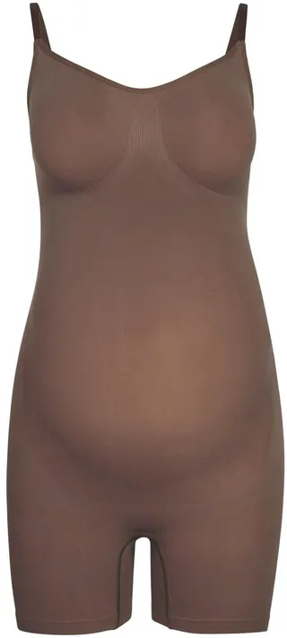 Maternity Sculpting Bodysuit Mid Thigh | Oxide