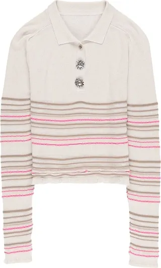 La Maille Aouro polo top