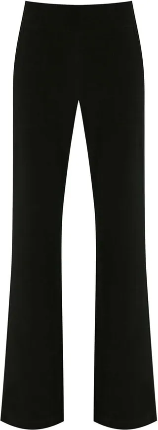 Plush Straight-Leg Trousers