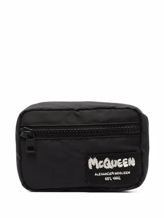 McQueen Tag charm bag
