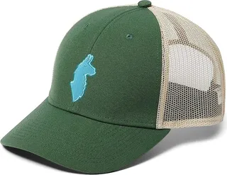 Cotopaxi The Llama Trucker Hat (Forest) Caps