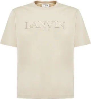 Lanvin Logo Embroidered Crewneck T-Shirt