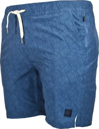 Vintage 1946 Men's Compression Lined Banana Leaf Hybrid Sport Shorts | Cobalt Blue XXL
