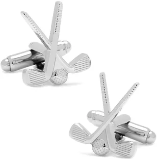 Golf Clubs Cufflinks