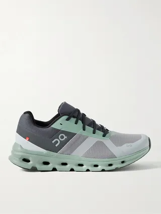 Cloudrunner Rubber-Trimmed Mesh Running Sneakers