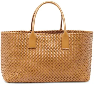 Medium Cabat Leather Tote