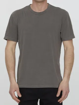 Dove Grey Cotton T-shirt