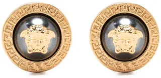 Medusa Head motif earrings