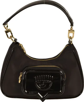 Eyelike Pocket Shoulder Bag