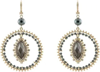 Embellished Hoop Earrings