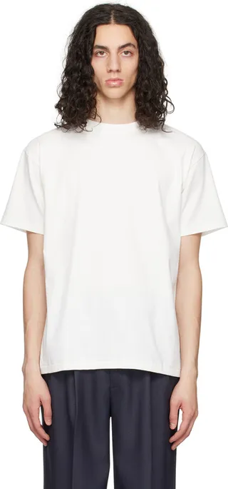 Kuro White Paralleled T-Shirt
