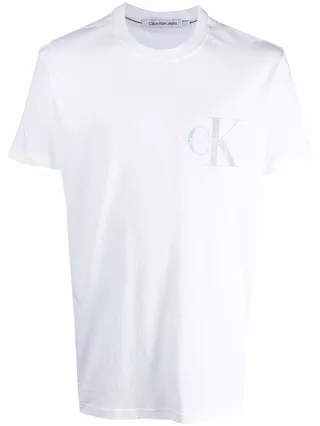 logo-print short-sleeve T-shirt