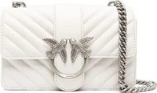 Love quilted shoulder bag