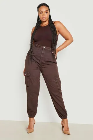 Plus Cargo Jeans