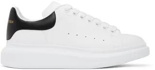 Alexander McQueen White & Black Oversized Sneakers