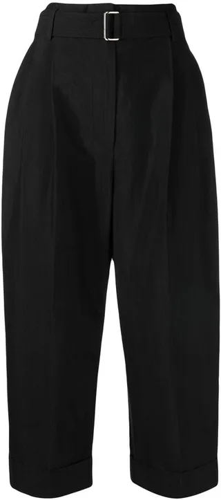 Paiti cropped belted trousers