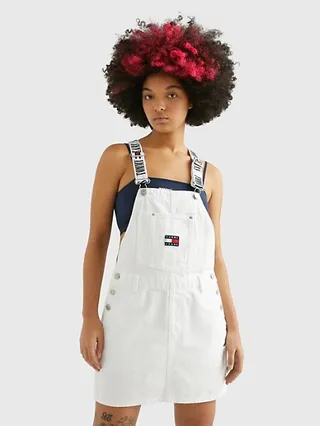 Denim Overall Dress